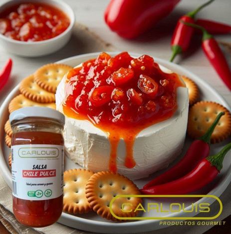 Salsa de Chile Dulce artesanal CARLOUIS