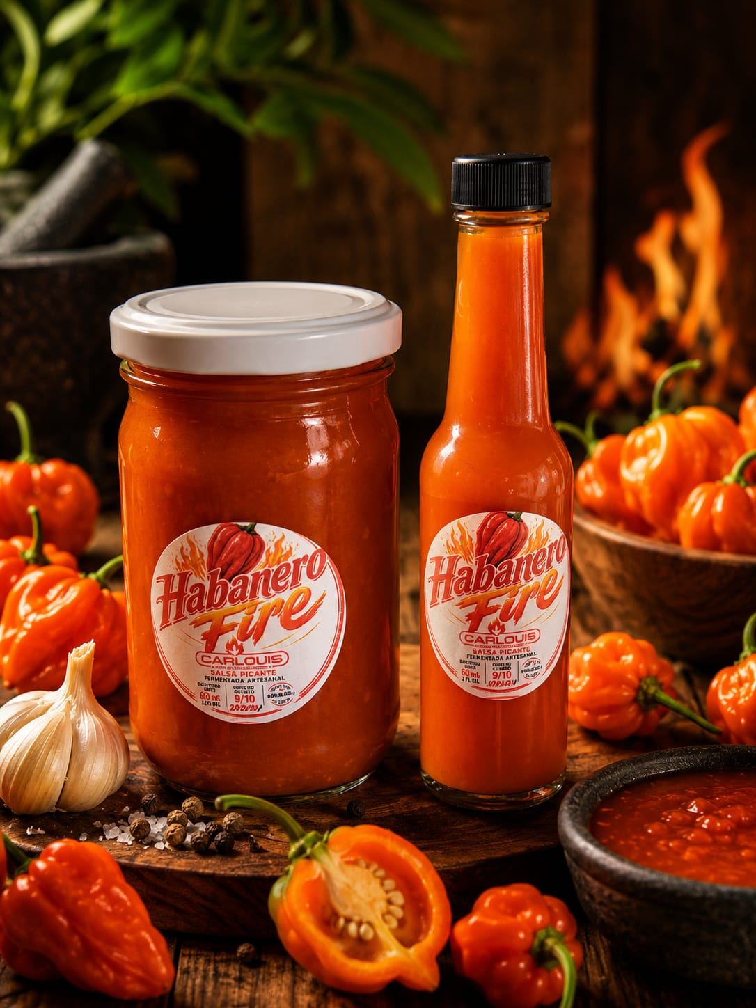 Habanero Fire · 60 gr artesanal CARLOUIS