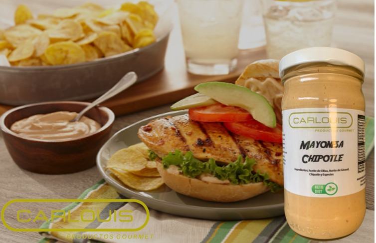 Mayonesa Chipotle artesanal CARLOUIS